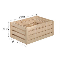 CAJAS DE LAMAS 3 TAMANOS PINO MACIZO