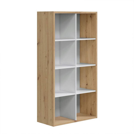ESTANTERIA CUBOS 137X715X33CM BL ARTIK R NODI MOMI