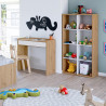 ESTANTERIA CUBOS 137X715X33CM BL ARTIK R NODI MOMI