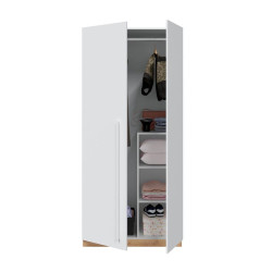 ARMARIO 2 PUERTAS 200X90X52CM R NODI BL ARTIK MOMI