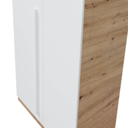ARMARIO 2 PUERTAS 200X90X52CM R NODI BL ARTIK MOMI