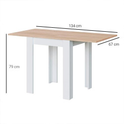 MESA AUXILIAR EXTENSIBLE 79X67X67CM BLARTIK RCANADIAN MOMI