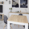MESA DE COMEDOR EXTENSIBLE 78X140X90CM BLARTIK RCANADIAN MOMI