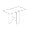 MESA AUXILIAR ALAS ABATIBLES 78X140X77CM BL ARTIK R CANADIAN MOMI