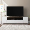 MUEBLE TV CON 4 PUERTAS 36X138X42CM BL ARTIK R CANADIAN MOMI