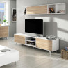MODULO SALON TV 51X180X41CM BL ARTIK R CANADIAN MOMI