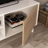 MODULO SALON TV 51X180X41CM BL ARTIK R CANADIAN MOMI