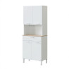 MUEBLE AUXILIAR COCINA 4P 1CAJON 186X72X40CM BLARTIK RCANADIAN MOMI