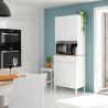 MUEBLE AUXILIAR COCINA 4P 1CAJON 186X72X40CM BLARTIK RCANADIAN MOMI