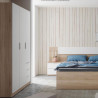 ARMARIO 3P 3CAJONES 180X121X52CM R CANADIAN BL ARTIK MOMI