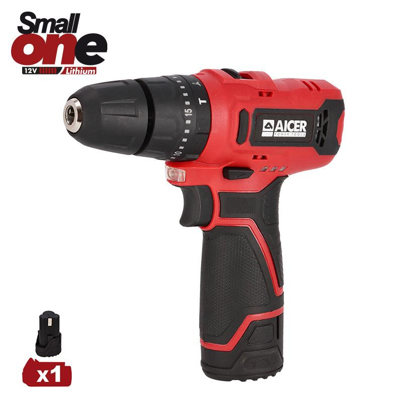 TALADRO IMPACTO 12V SERIE SMALL AICER 1X 20AH