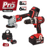 TALADRO RADIAL 18V SERIE PRO AICER 1X 60AH 1X 80AH