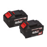 LLAVE IMPACTO 18V 400NM SERIE PRO AICER 1X 40AH 1X 60AH