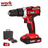 TALADRO PERCUTOR 18V SERIE WORK AICER 2X 20AH