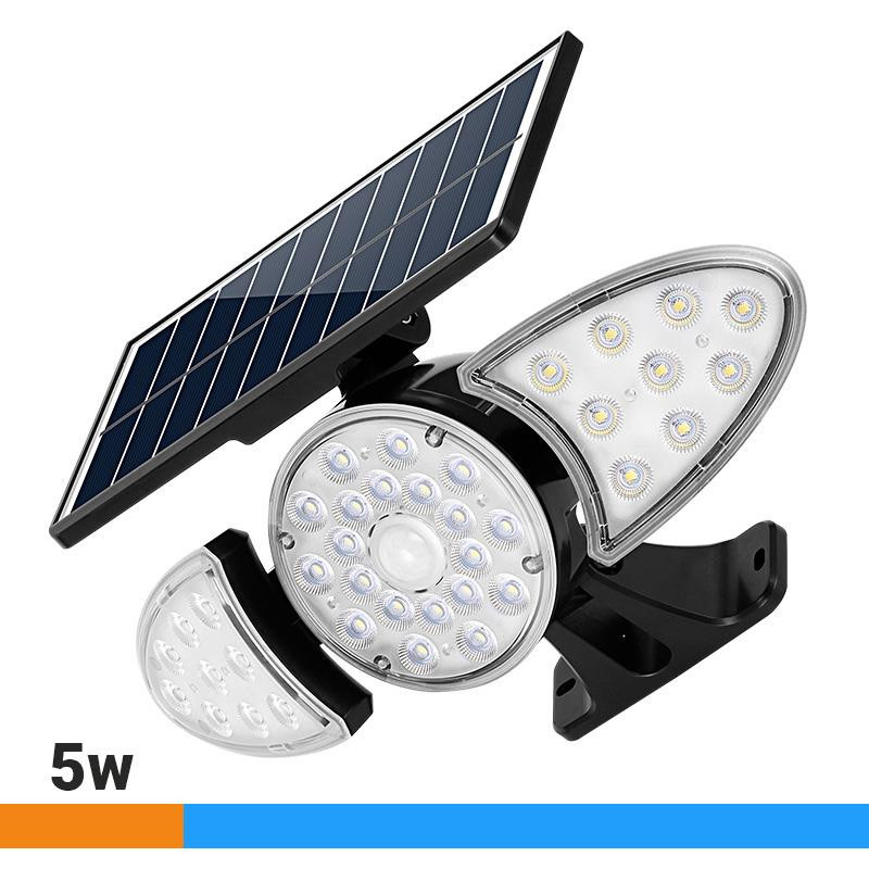 LUZ SOLAR LED DE PARED 300 LUMENS 3 MODOS ILUMINACION AIRMEC