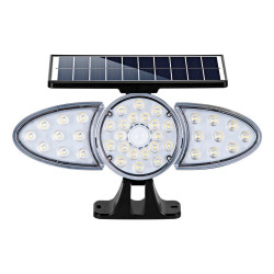 LUZ SOLAR LED DE PARED 300 LUMENS 3 MODOS ILUMINACION AIRMEC