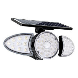 LUZ SOLAR LED DE PARED 300 LUMENS 3 MODOS ILUMINACION AIRMEC