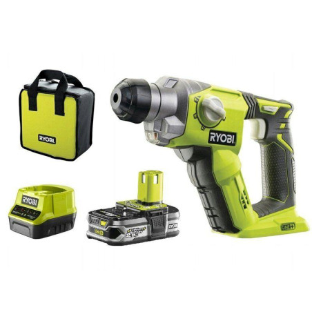 PACK TALADRO 18V ELECTRONEUMATICO ONE RYOBI 1X 25AH CARGADOR
