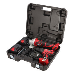 PACK TALADRO RADIAL 20V SIN ESCOBILLAS SERIE LOAD AICER 2X 40AH