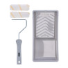 KIT DE PINTURA POLIESTER 10CM SUPERFICIE LISA SEMILISA PAMACON