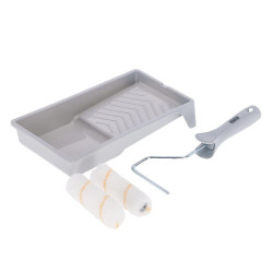 KIT DE PINTURA POLIESTER 10CM SUPERFICIE LISA SEMILISA PAMACON