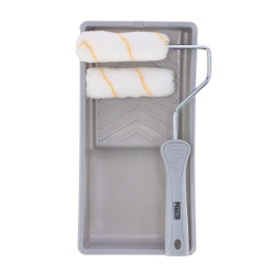KIT DE PINTURA POLIESTER 10CM SUPERFICIE LISA SEMILISA PAMACON