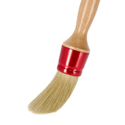 BROCHA REDONDA POLIESTER 27CM MANGO MADERA PAMACON