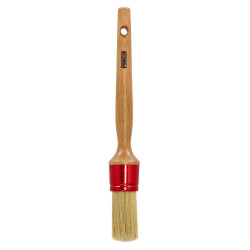 BROCHA REDONDA POLIESTER 34CM MANGO MADERA PAMACON