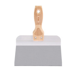 ESPATULA DE EMPLASTECER 203CM FLEXIBLE DE ACERO MANGO MADERA PAMACON