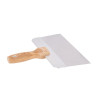 ESPATULA DE EMPLASTECER 254CM FLEXIBLE DE ACERO MANGO MADERA PAMACON
