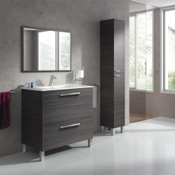 COLUMNA DE BANO KONCEPT GRIS CENIZA 182X30X25CM BENOTTI
