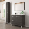 COLUMNA DE BANO KONCEPT GRIS CENIZA 182X30X25CM BENOTTI