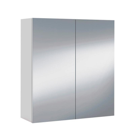 MODULO ESPEJO DE BANO BLANCO BRILLO 65X60X21CM BENOTTI