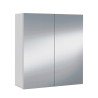 MODULO ESPEJO DE BANO BLANCO BRILLO 65X60X21CM BENOTTI