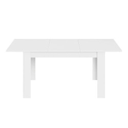 MESA DE COMEDOR EXTENSIBLE 78X140X90CM BLANCO ARTIK MOMI