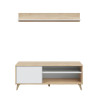 MUEBLE TV CON ESTANTE 50X135X40CM R CANADIAN BL ARTIK MOMI