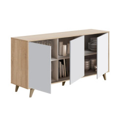 APARADOR 3 PUERTAS 75X154X40CM R CANADIAN BL ARTIK MOMI