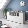 APARADOR 3 PUERTAS 76X150X41CM CEMENTO BL ARTIK MOMI