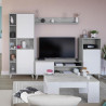 MODULO SALON TV 184X260X40CM CEMENTO BLARTIK MOMI