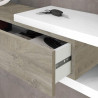 RECIBIDOR 1 CAJON ESPEJO 19X95X26CM R ALASKA BL ARTIK MOMI