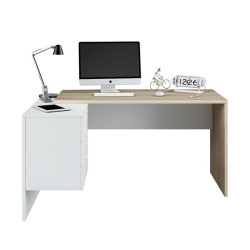 MESA ESCRITORIO CON BUC 3 CAJONES 73X145X102CM R CANADIAN BL ARTIK MOMI