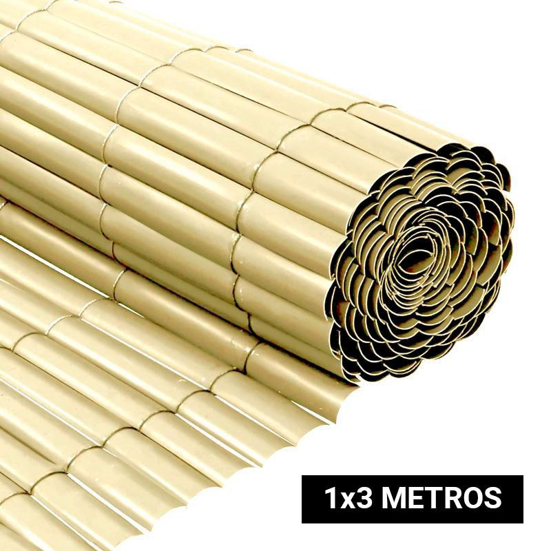 CANIZO PLASTICO NATURAL SIMPLE CARA 1X3 DONNA GARDEN