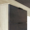CABECERO 2 MESITAS 2 CAJONES 95X247X38CM R CANADIAN OXIDO MOMI