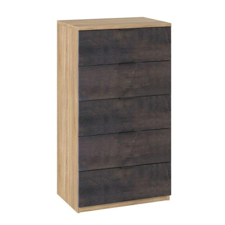 COMODA 5 CAJONES 110X60X40CM R CANADIAN OXIDO MOMI