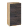 COMODA 5 CAJONES 110X60X40CM R CANADIAN OXIDO MOMI