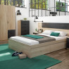 COMODA 5 CAJONES 110X60X40CM R CANADIAN OXIDO MOMI