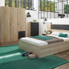 ARMARIO 3P 3CAJONES 180X121X52CM R CANADIAN OXIDO MOMI