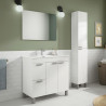 COLUMNA DE BANO BLANCO BRILLO 182X30X25CM BENOTTI