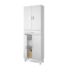 COLUMNA DE BANO ARUBA BLANCO BRILLO 182X60X29CM BENOTTI