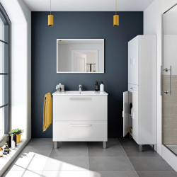COLUMNA DE BANO ARUBA BLANCO BRILLO 182X60X29CM BENOTTI